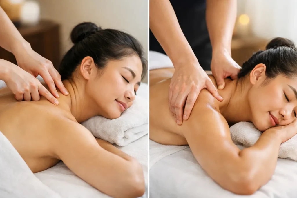 Meridian Massage vs Deep Tissue for Tension Relief